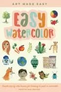 easy watercolor simple step by step lessons for learning to Paint in waterc