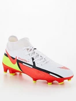 Nike Phantom GT Academy DF Firm Ground Football Boots - White, Size 11, Men