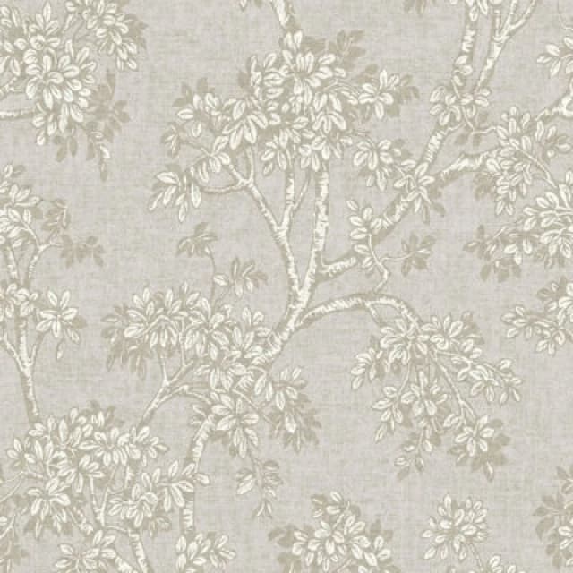 Holden Decor Hawthorn Trail Textured Blown Vinyl Wallpaper Grey Holden 76010