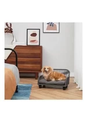 Teamson Pets Rope Effect Woven Pet Sofa