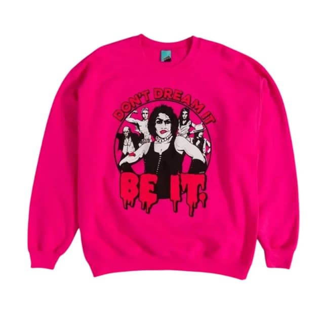 Disney Dont Dream It Be It Sweatshirt in Pink Size: Medium Pink Unisex M