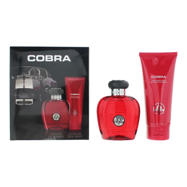 Carroll Shelby Red Cobra 2 Piece Gift Set: Eau de Toilette 100ml - Hbw 150ml
