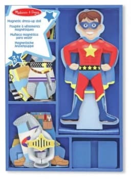 Melissa and Doug Magnetic Wooden Dress Up Doll Billy