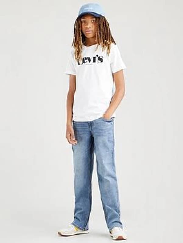 Levis Loose Jeans Juniors - Blue Blue One Size