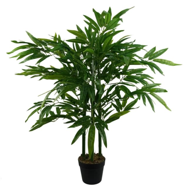 Leaf 90cm Leaf Design UK Realistic Artificial Bamboo Plants / Trees Green Green unisex