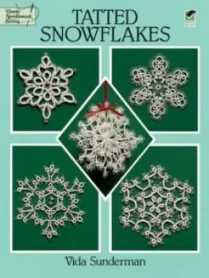 Tatted snowflakes by Vida Sunderman