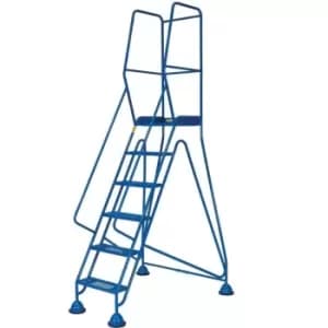 GPC Industries Ltd MS1705A Fort Gamma 5 Step Aluminium Treads Blue