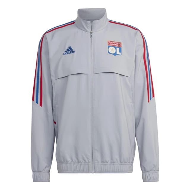 adidas Ol Pre Jkt Halo Silver male XS