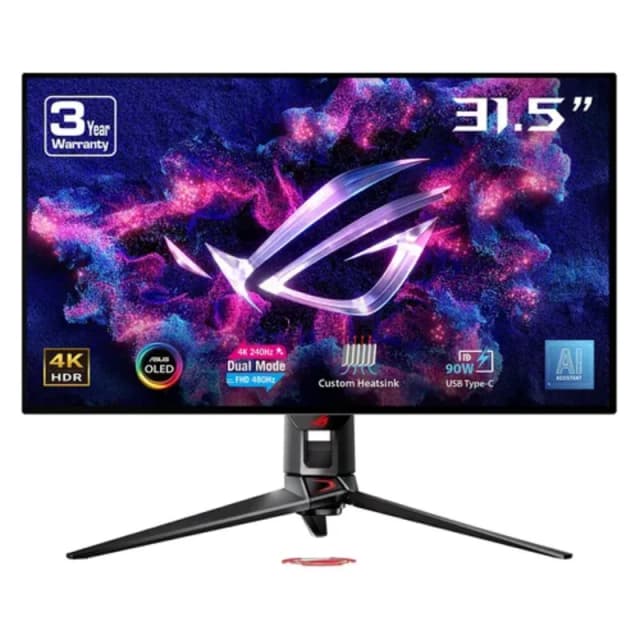 ASUS ROG Swift OLED PG32UCDP 32" 4K Gaming Monitor - OLED, 240Hz, 0.03ms, HDMI