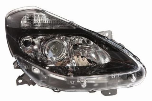 ABAKUS 551-1180R-LDEM2 Headlights PY21W, without bulb, Right, Housing with Black interior, Halogen Headlight (259)