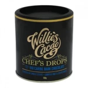 Willies Cacao Venezuelan Chefs Drops 72% Rio Caribe 150g (6 minimum)