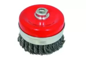 Silverline 303859 Steel Twist-Knot Cup 100mm