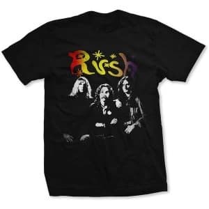 Rush - Photo Stars Unisex Large T-Shirt - Black