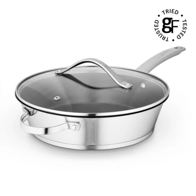 Good Food S/Steel 28cm Multi-Pan with Lid Stainless Steel unisex Medium
