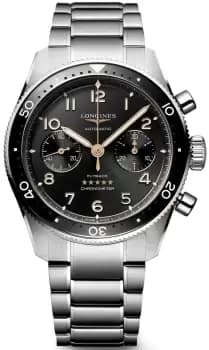 Longines Watch Spirit Flyback Black