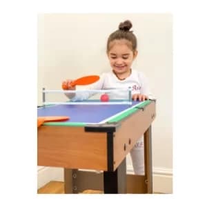 HOMCOM 4-In-1 Multi Game Table, 87x43x73 cm-Multi Colour
