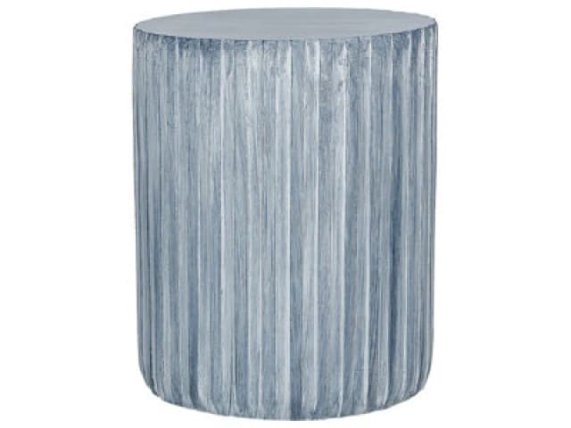 Beliani Side Table Amaro 39cm 39cm Grey