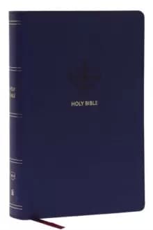 NKJV, End-of-Verse Reference Bible, Personal Size Large Print, Leathersoft, Blue, Red Letter, Comfort Print : Holy Bible, New King James Version