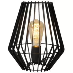 Lucide REDA - Table Lamp - 1xE27 - Black