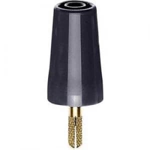 Plug to plug connector 4mm plug 4mm socketBlackStaeubliA SLK41 pcs