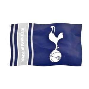 Spurs Wordmark Stripes Flag 5 x 3