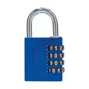 Zahlen-Hangschloss 144/40 blau Lock-Tag