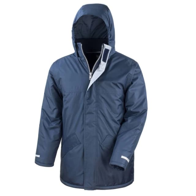 Result Core Mens Winter Parka in Navy Size: XS Navy Male XS