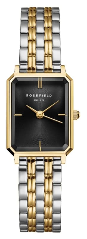 Rosefield OBDSG-O88 Octagon XS (19.5mm) Black Dial / Two- Watch