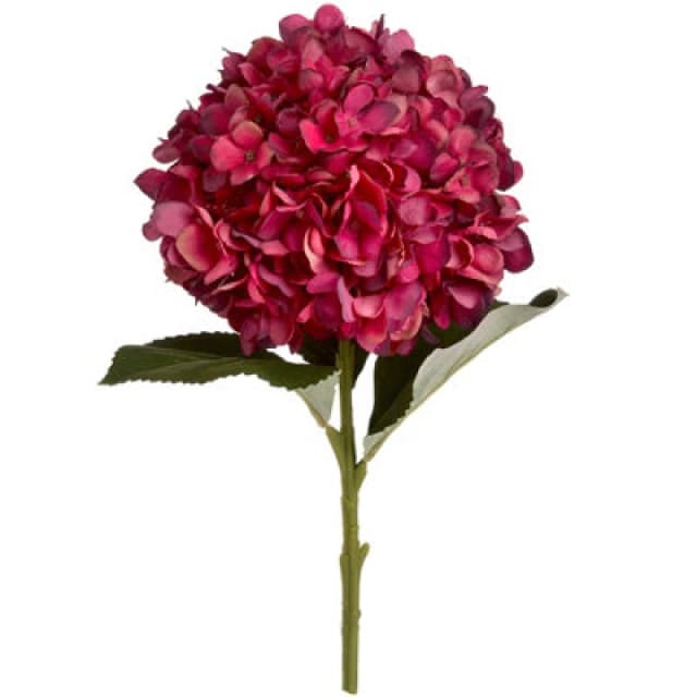Hill Interiors Artificial Autumn Hydrangea Ruby (One Size)