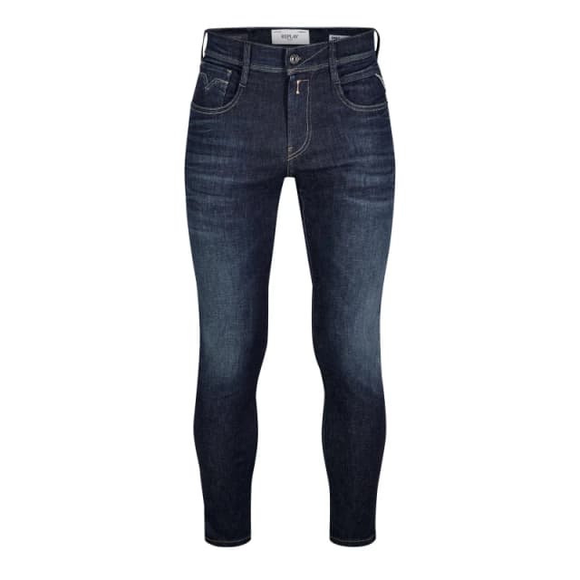 Replay Hyperflex Anbass Slim Jeans 007 Mid Blue male 30W S