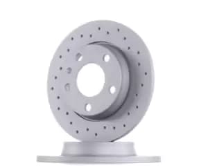 ZIMMERMANN Brake disc 100.1244.52 Brake rotor,Brake discs AUDI,SEAT,A4 Avant (8ED, B7),A4 Avant (8E5, B6),A4 Limousine (8E2, B6)