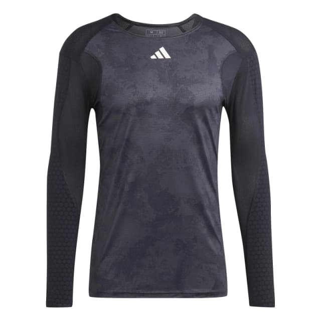 adidas Paris Tennis Long Sleeve Top - Grey Grey XS