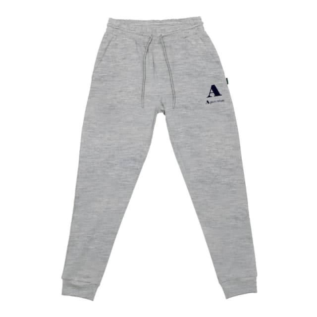 Aquascutum Mens Closed Hem Fleece Joggers Closed Hem Fleece Jogging Bottoms Small Grey 48273202350