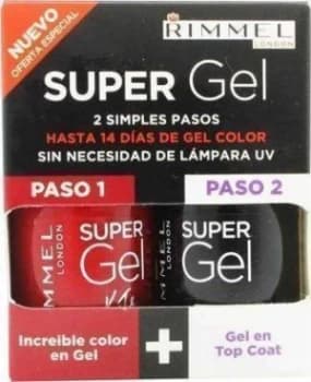 Rimmel London Super Gel by Kate Moss Duo Nail Polish 042 Rock N Rol