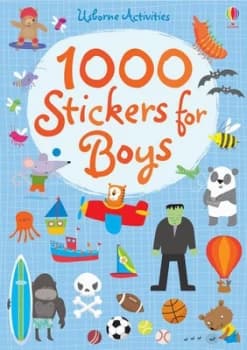 1000 Stickers for Boys by Fiona Watt Paperback