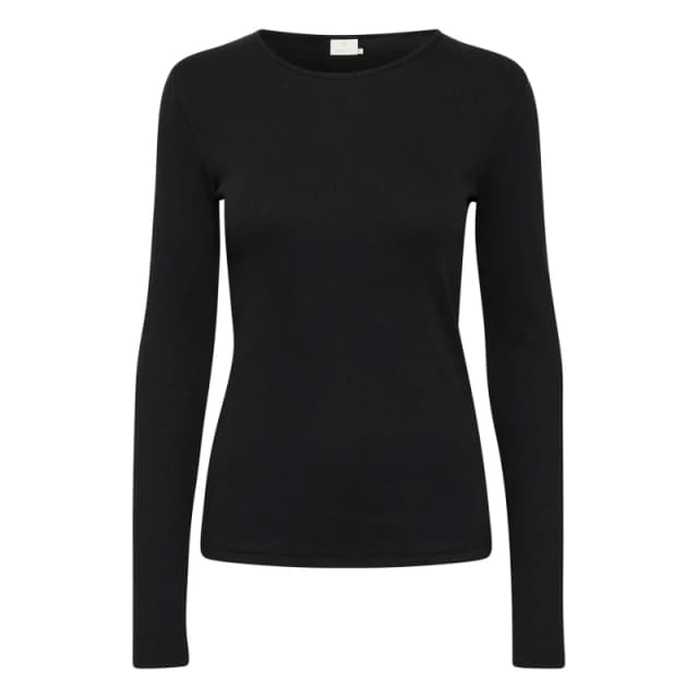 Kaffe Womens long sleeve T-Shirt KAFFE Carna Noir Female M
