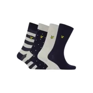 Lyle and Scott Lyle and Scott Eugene Gift Socks Mens - Blue