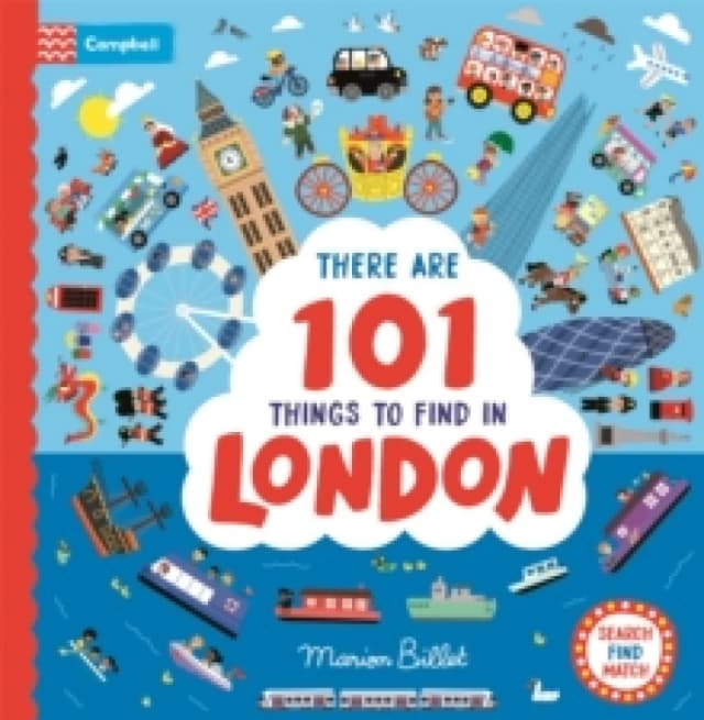 There Are 101 Things to Find in London Board book