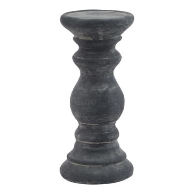 Amalfi Small Grey Column Candle Holder