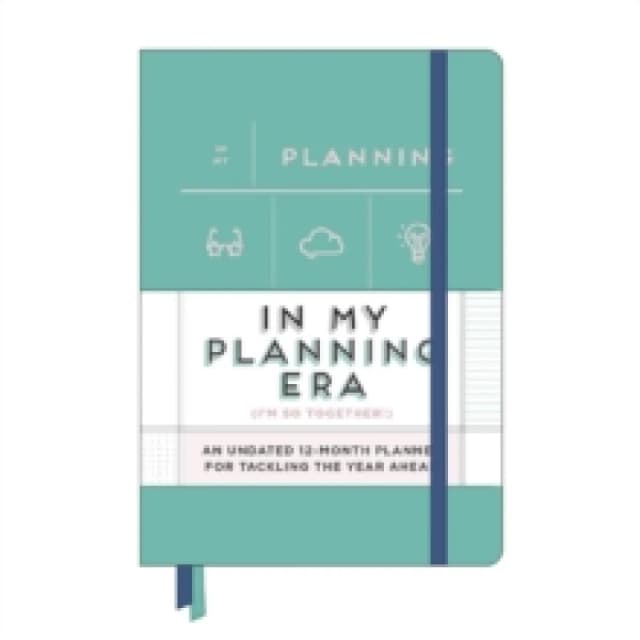 Knock Knock In My Planning Era Large Hardcover Planner Diary or journal