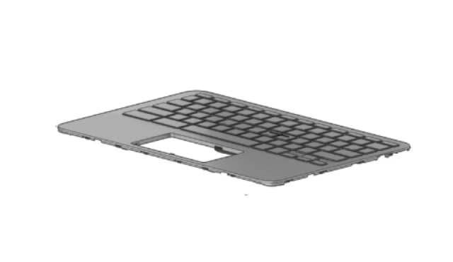 HP L90338-031 laptop spare part Housing base + keyboard