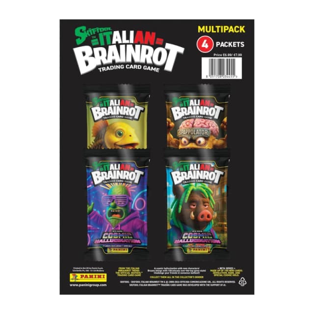 Skifidol Italian Brainrot Cosmic Hallucination Trading Card Collection Multipack Multipack unisex One Size