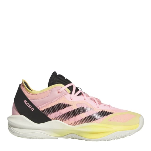 adidas Adizero Select 2.0 Basketball Trainers Unisex Adults Pink/Blk/Spark unisex 10.5 (45.3)