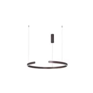 Ilio Ceiling Pendant Light 40W 3000K Aluminium Brushed Coffee