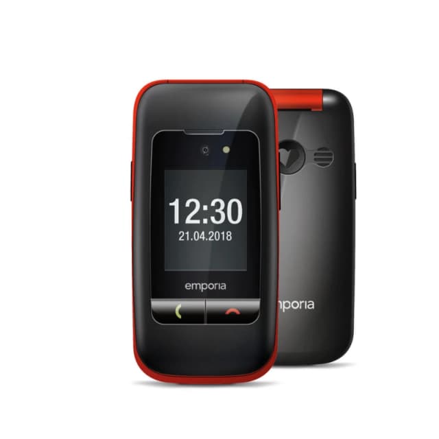 Emporia Emporia ONE 6.1cm (2.4") 103g Black, Red V200.V3.BK.01
