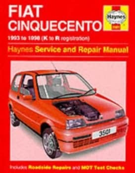 Fiat Cinquecento Service and Repair Manual Hardback