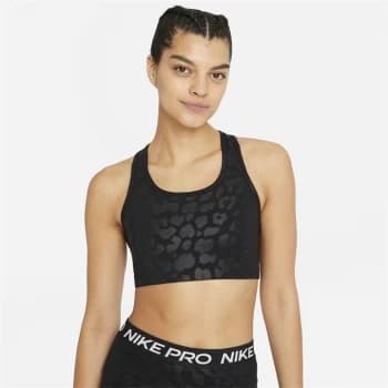 Nike Dri-Fit AOP Sports Bra Womens - Black Leo