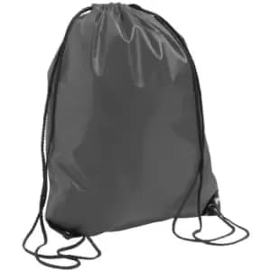SOLS Urban Gymsac Drawstring Bag (ONE) (Graphite)