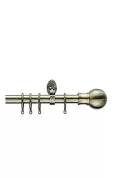 Ball Finial 28 Mm Extendable Curtain Pole