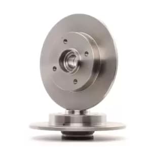 BREMBO Brake disc PEUGEOT,CITROEN,DS 08.A858.17 1609249980,1619238780,424965 Brake rotor,Brake discs,Brake rotors 424966,1609249980,1619238780,424965